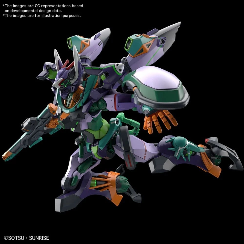 112025 - Gundam - HG 1/144 GQuuuuuuX Gfred - Gunpla