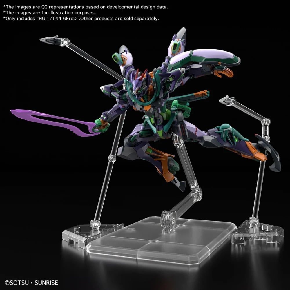 112025 - Gundam - HG 1/144 GQuuuuuuX Gfred - Gunpla