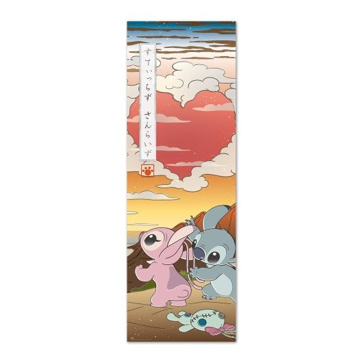 Stich & Angel - Japon - Poster de Porte 53x158 cm