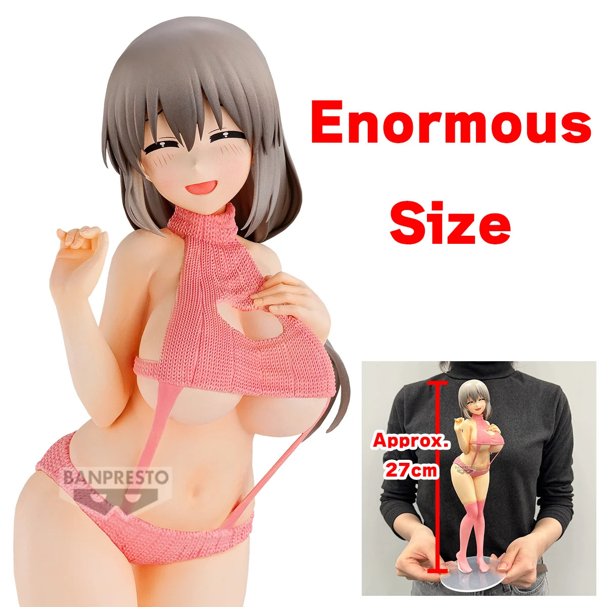 012027 - Uzaki Chan Wants to Hang Out - Tsuki Uzaki - Figurine Banpresto