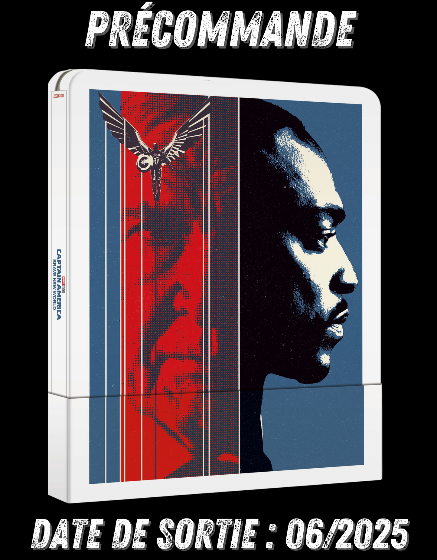 062025 - Captain America : Brave New World - Blu-Ray 4K + Blu-Ray - Edition Limitée