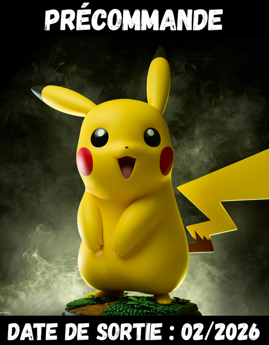 022026 - Pokémon - Pikachu (Life-Size) - Statuette Sideshow