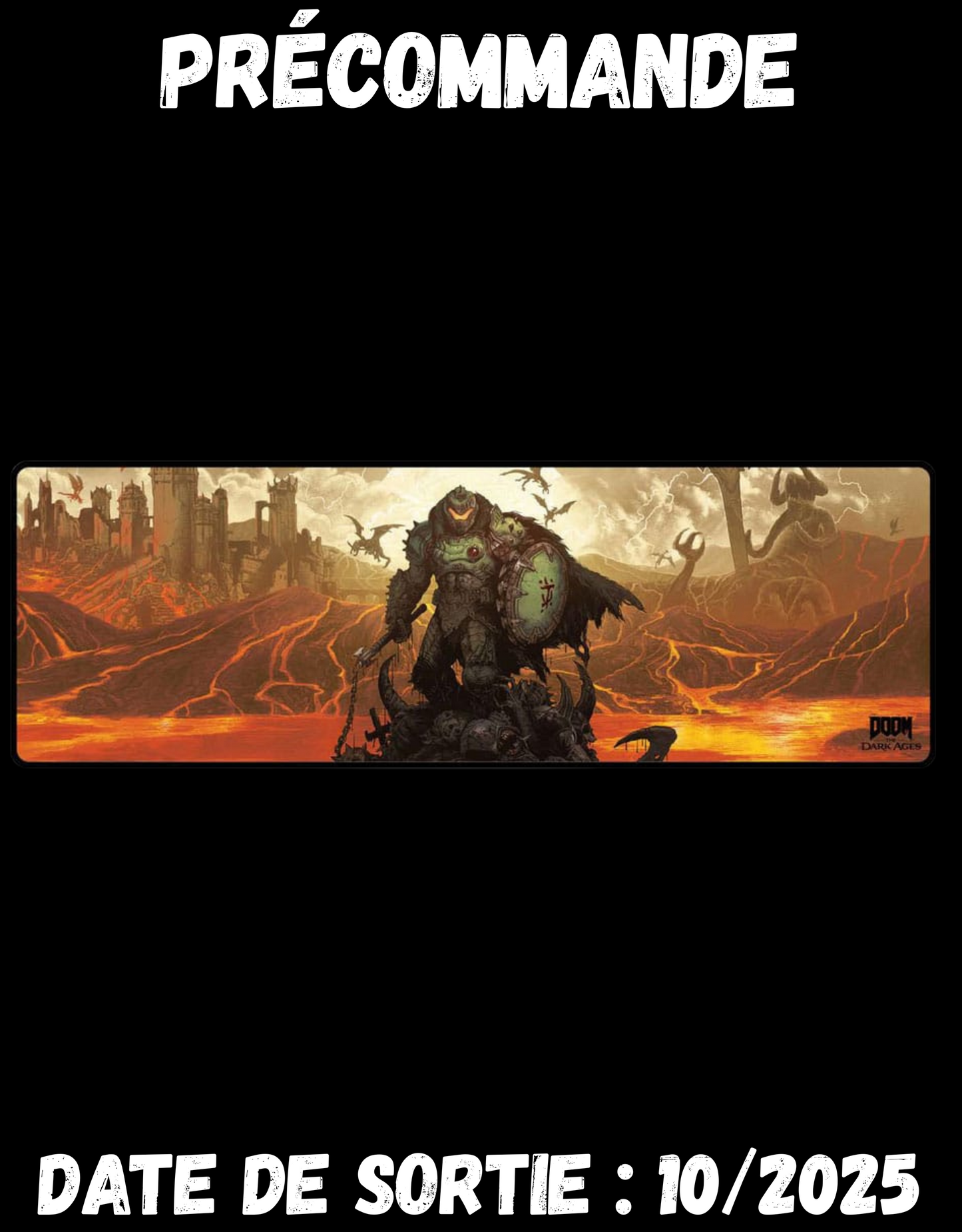 102025 - Doom The Dark Ages - Slayer´s Triumph - Tapis de Souris DevPlus