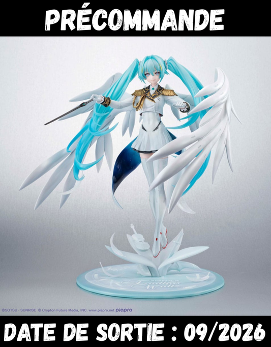 ACOMPTE - Gundam x Hatsune Miku - Lucra Miku x Wing Gundam Zero - Statuette Megahouse