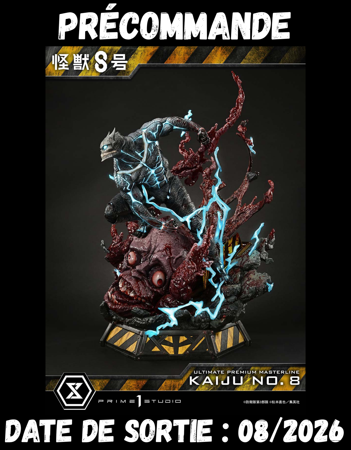 082026 - Kaiju No 8 - Kafka Hibino - Statuette Prime 1 Studio