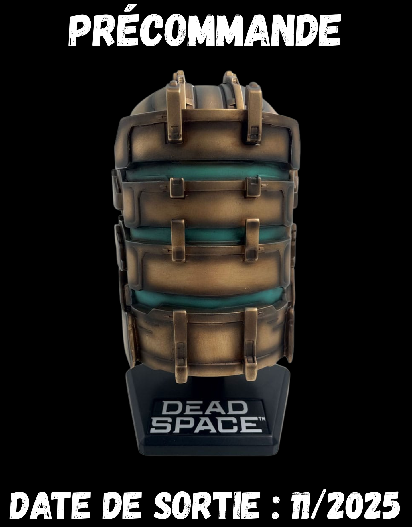 112025 - Dead Space - Casque d'Isaac - Réplique Edition Limitée Fanatik