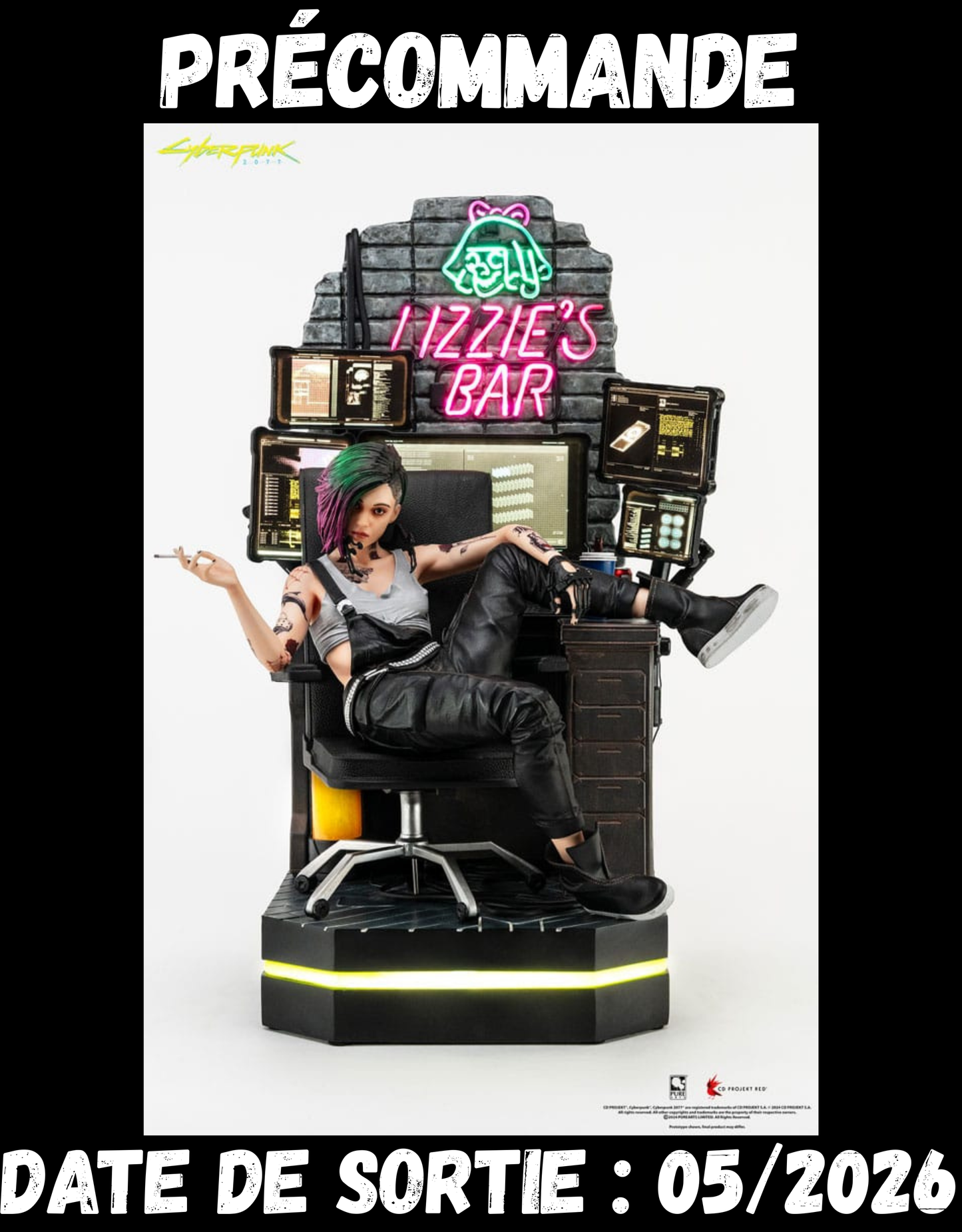 052026 - Cyberpunk 2077 - Judy Alvarez - Statuette Pure Arts