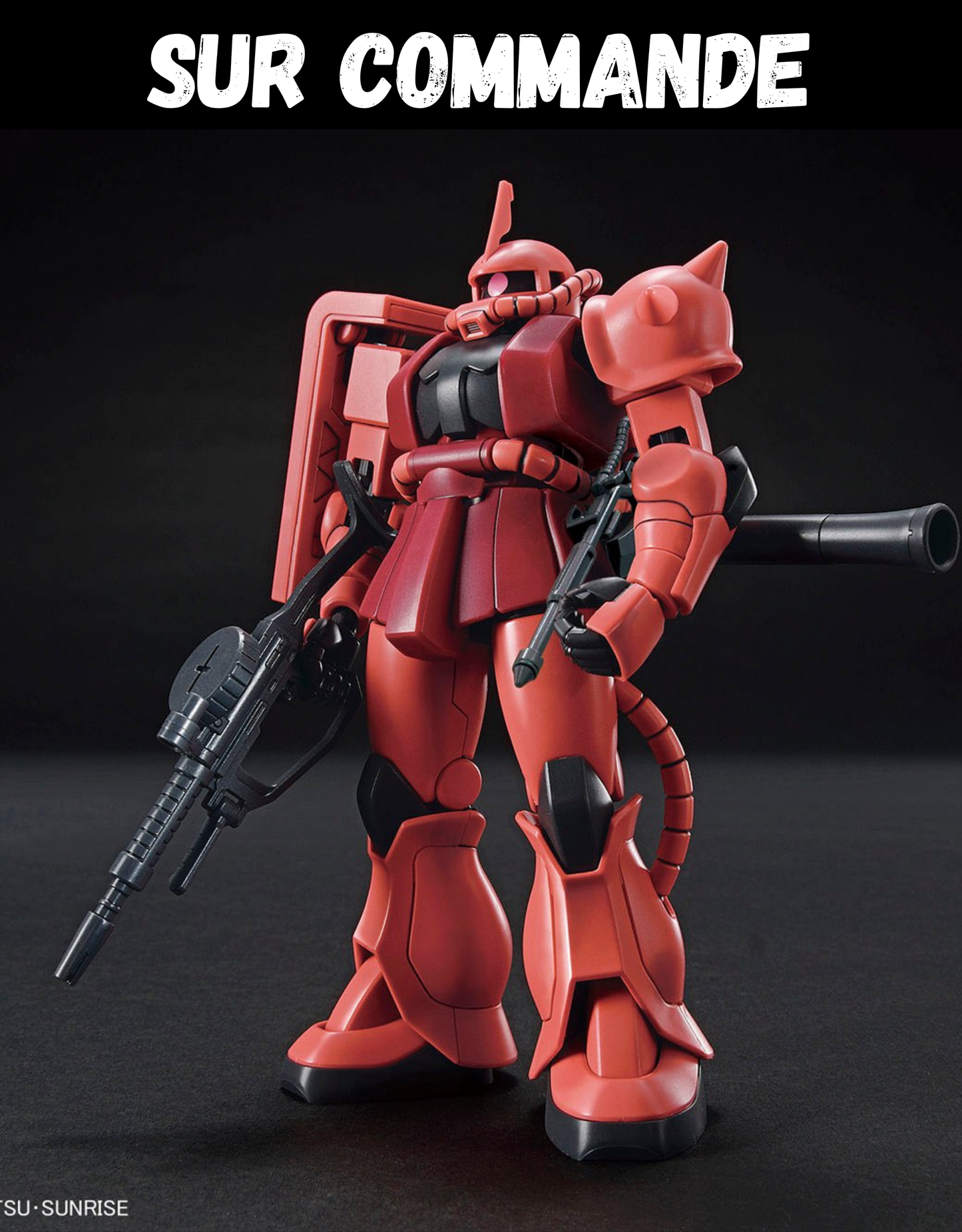 Gundam - HGUC 1/144 MS-06S Zaku II (40th) - Gunpla