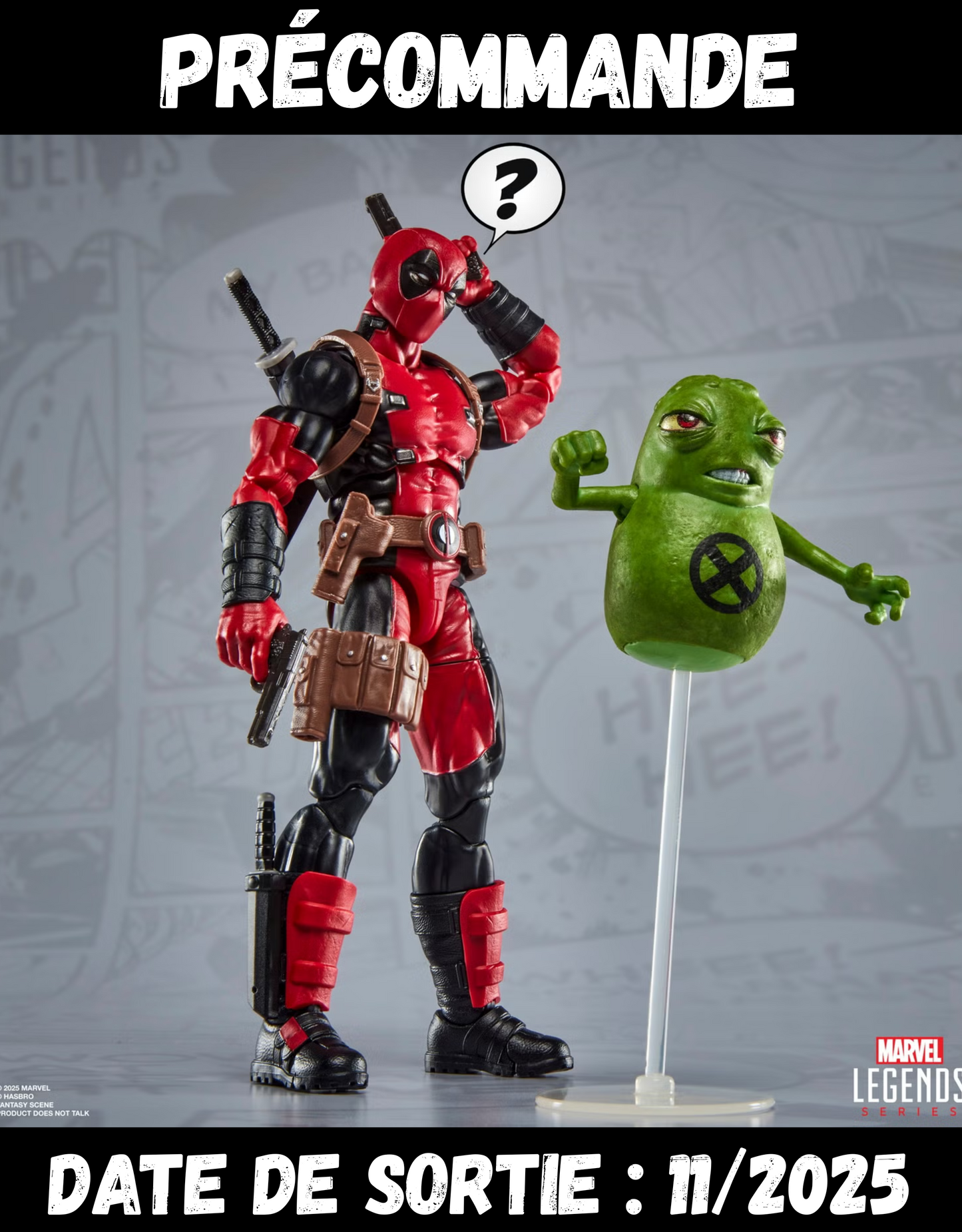 112025 - Marvel - Deadpool avec Doop - Figurine Articulée Hasbro