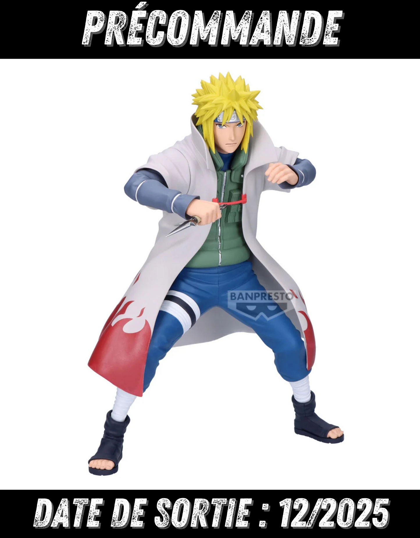 122025 - Naruto Shippuden - Minato Namikaze - Figurine Banpresto