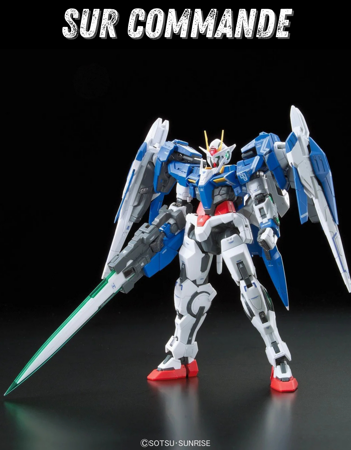 Gundam - RG 1/144 GN-0000+GNR-010 OO Raiser - Gunpla