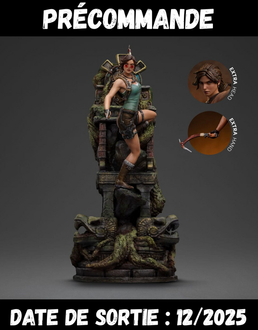 122025 - Tomb Raider - Lara Croft - Statuette Iron Studio