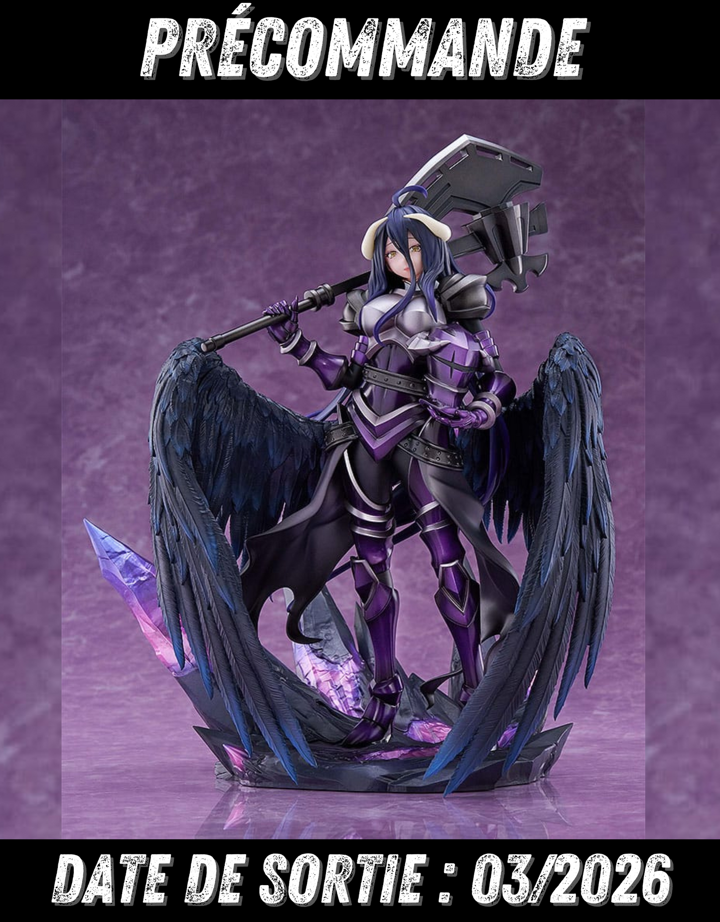 032026 - Overlord - Albedo (Hermes Trismegistus Ver.) - Statuette DMM Factory