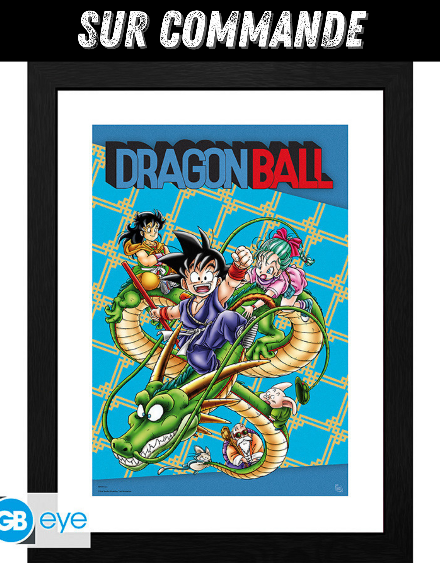 Dragon Ball - Couverture - Tirage Encadrée GB Eye