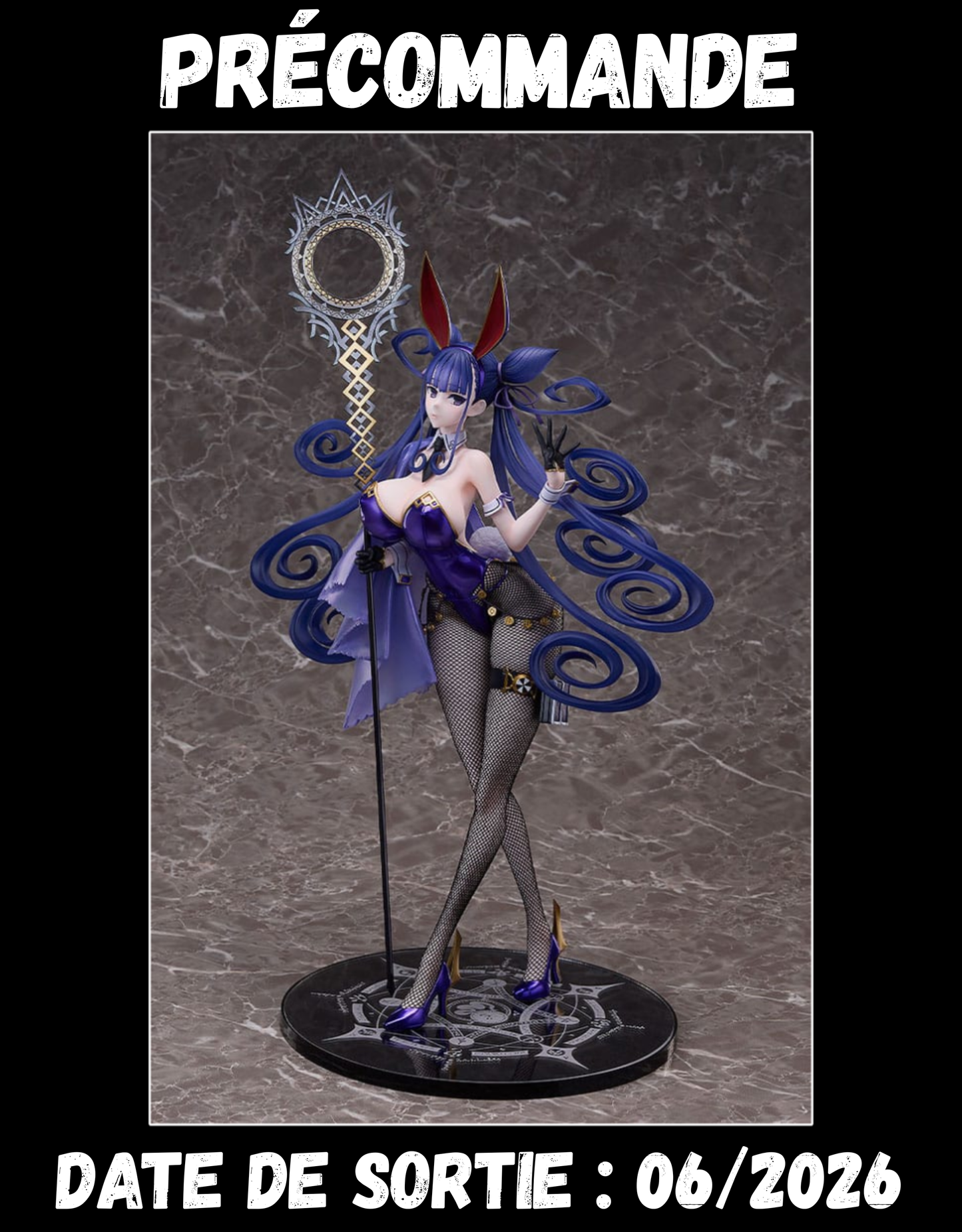 072026 - Fate/Grand Order - Murasaki Shikibu (Bunny Girl Style) - Statuette FREEing
