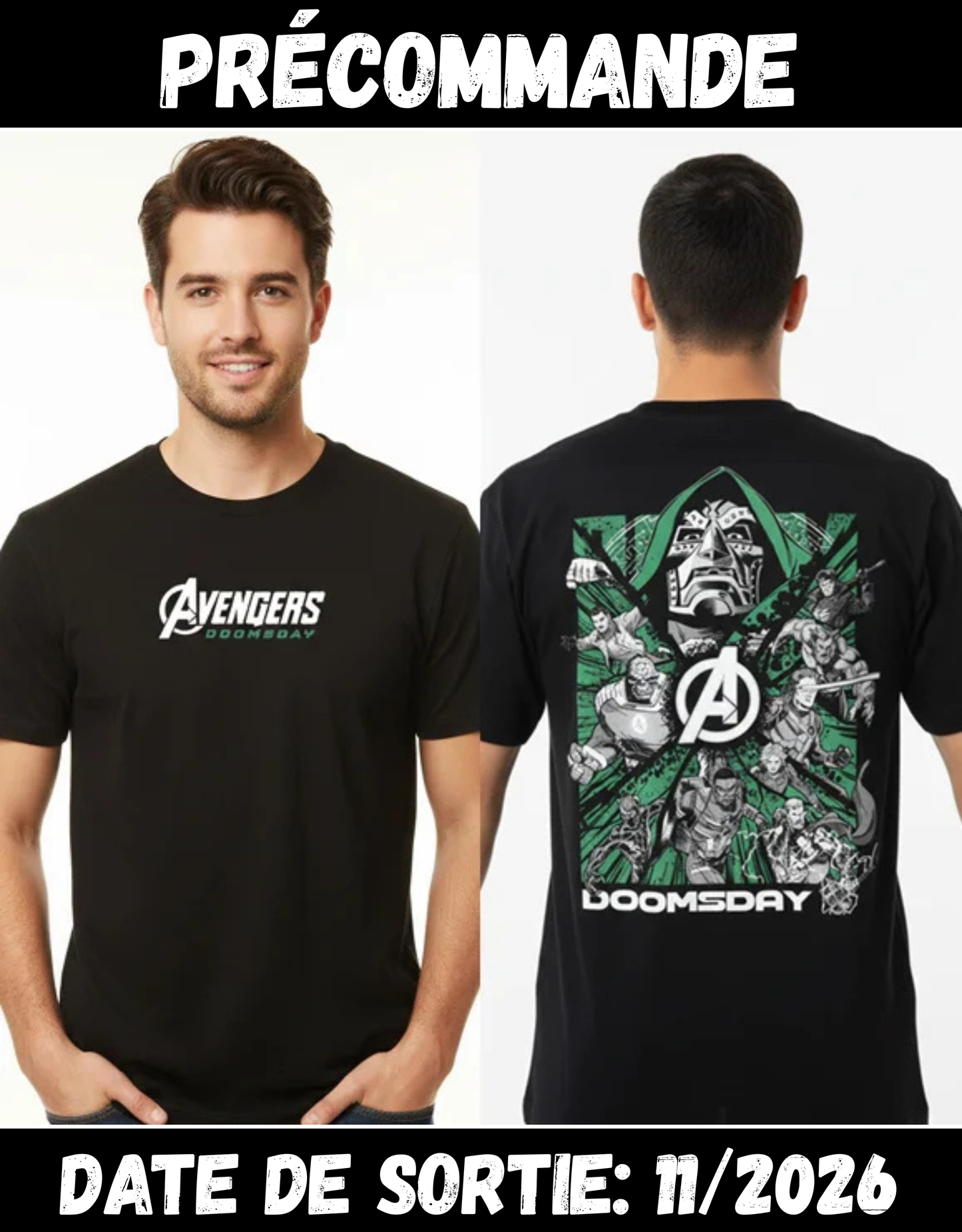 112026 - Avengers Doomsday - Doomsday Cover - T-Shirt Cotton Division