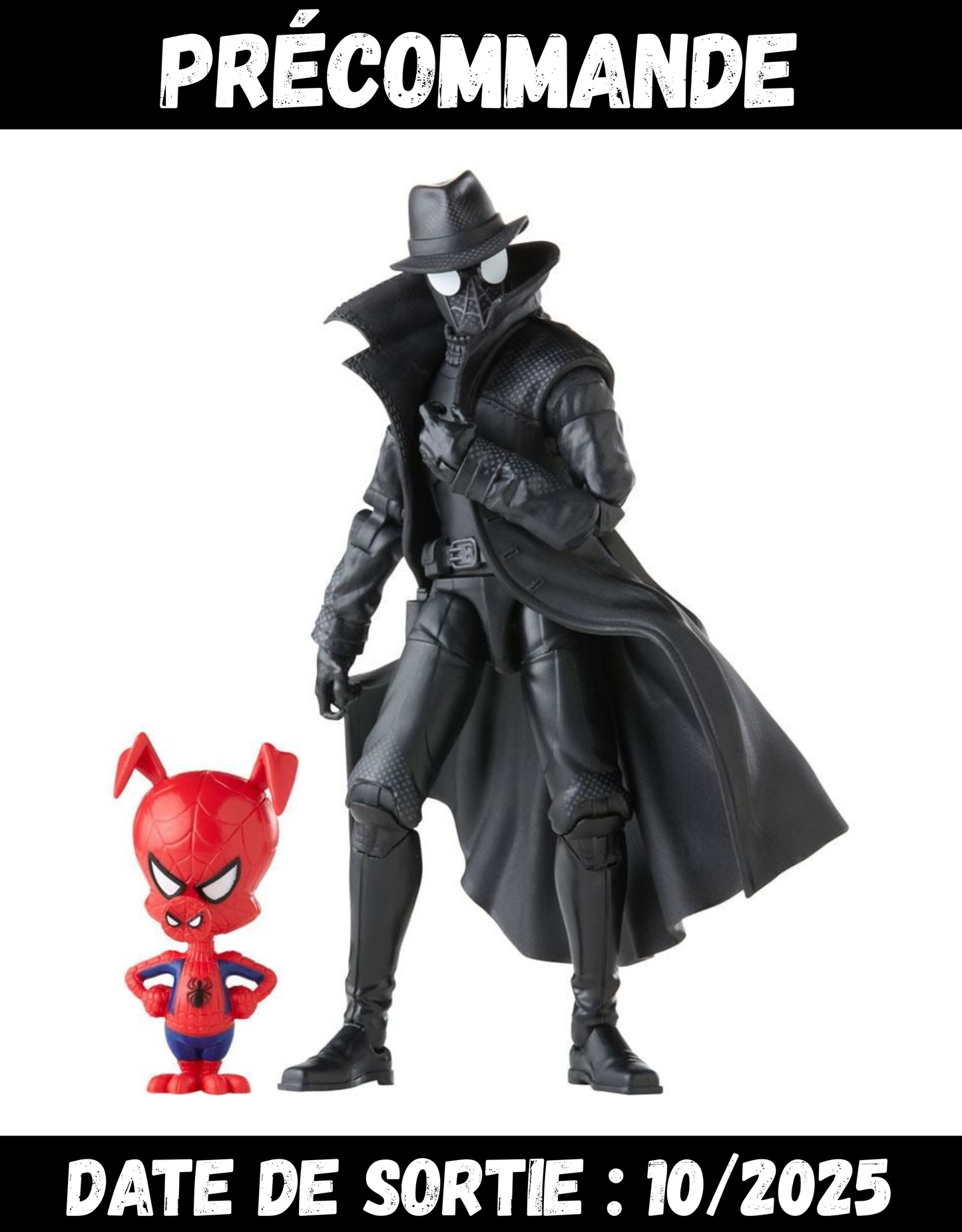 102025 - Marvel -Spider-Man Noir & Spider-Ham - Pack 2 Figurines Hasbro