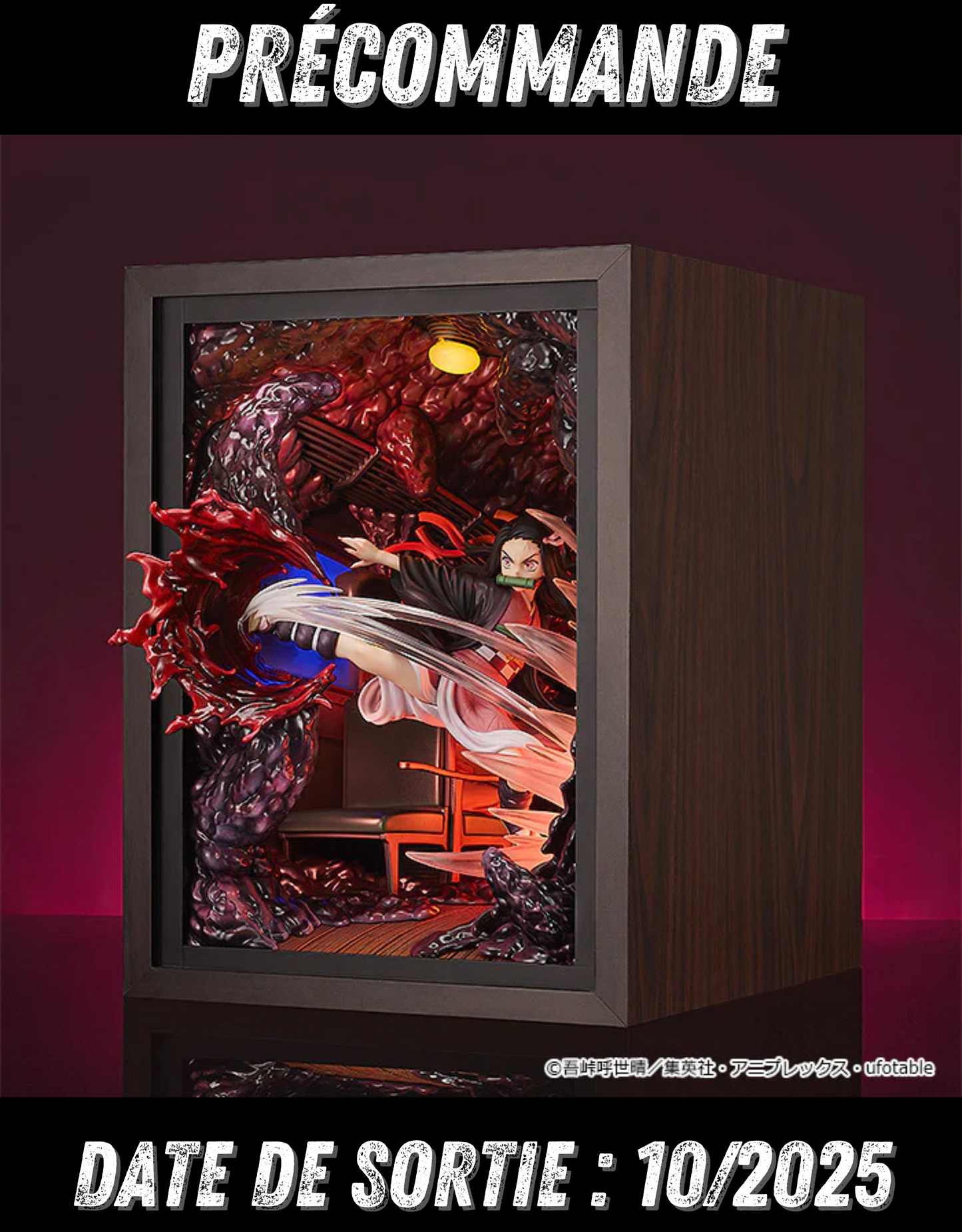 102025 - Demon Slayer - Nezuko Kamado "Mugen Train" - Statuette Good Smile Company