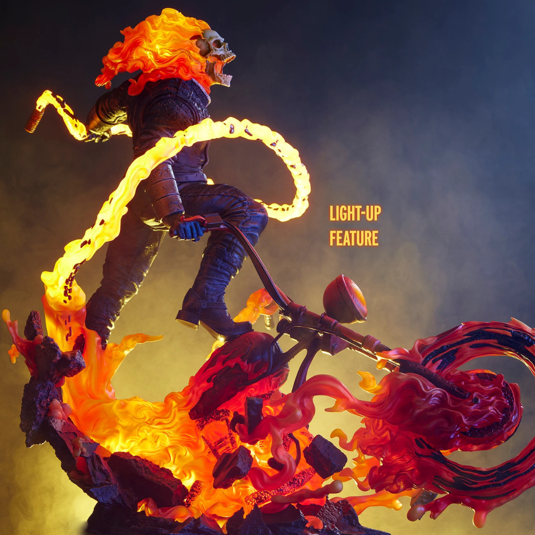 022026 - Marvel - Ghost Rider (Variante Classique) - Statuette Sideshow
