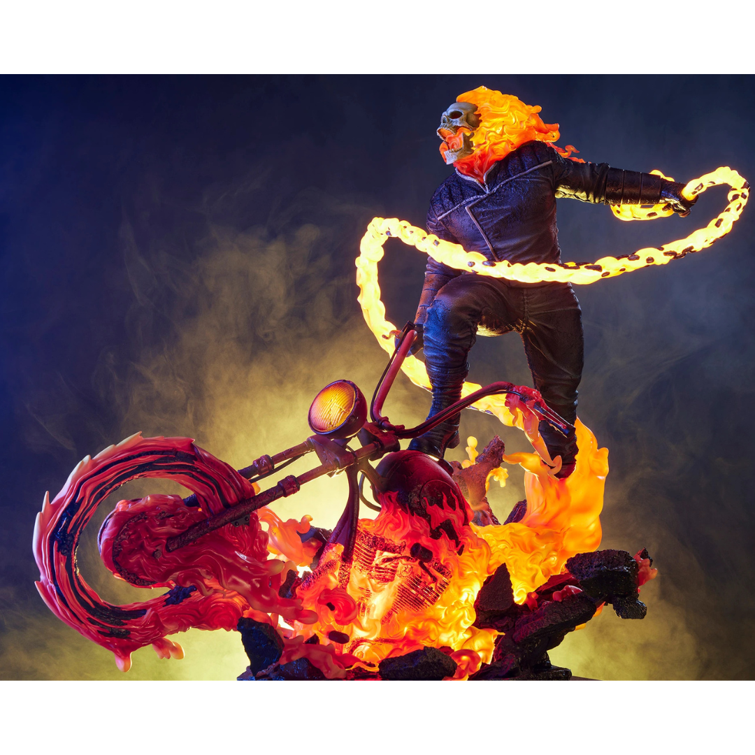 022026 - Marvel - Ghost Rider (Variante Classique) - Statuette Sideshow