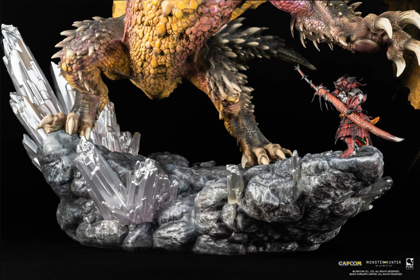102025 - Monster Hunter World - Nergigante - Statuette Pure Arts