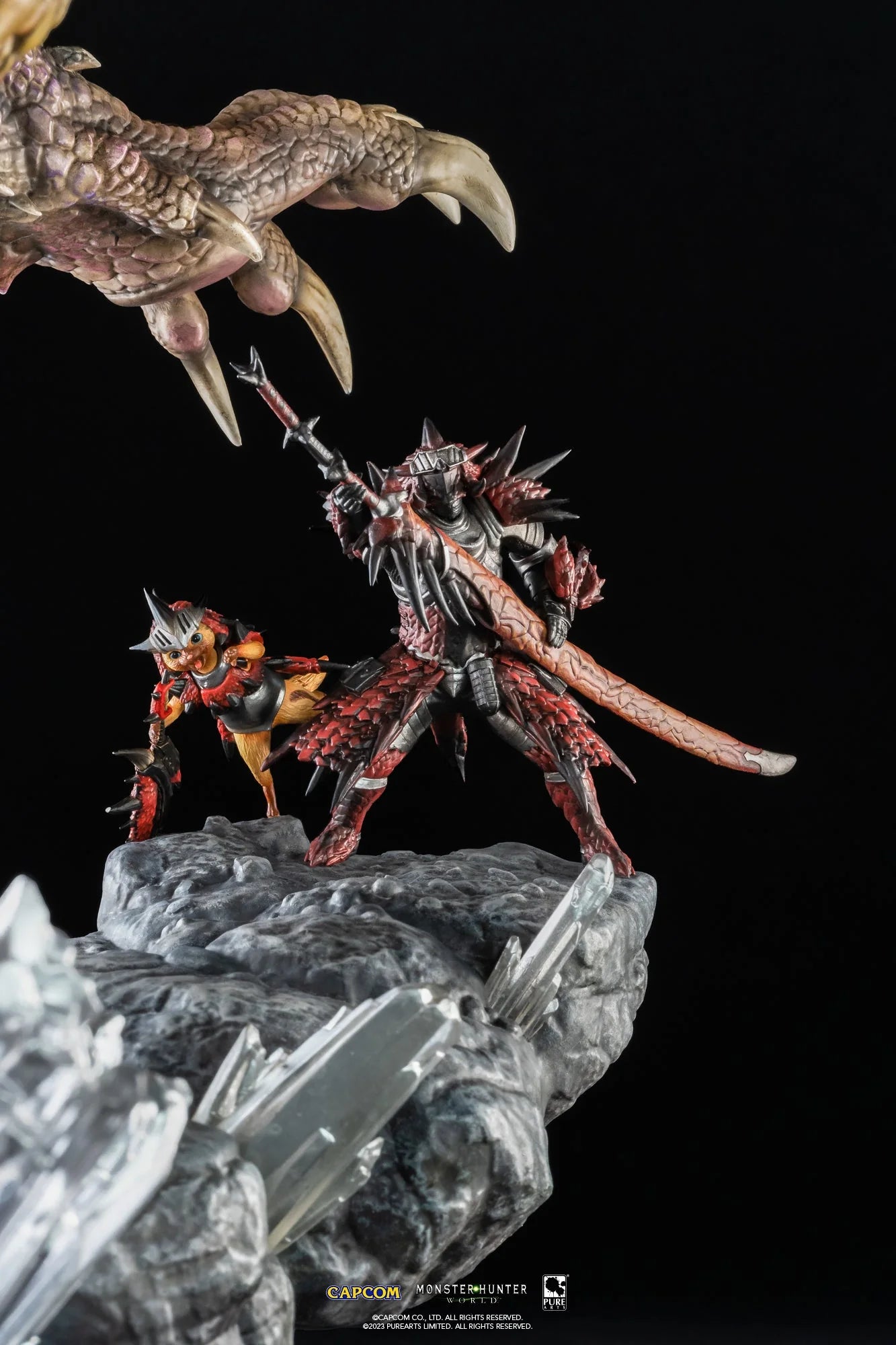 102025 - Monster Hunter World - Nergigante - Statuette Pure Arts