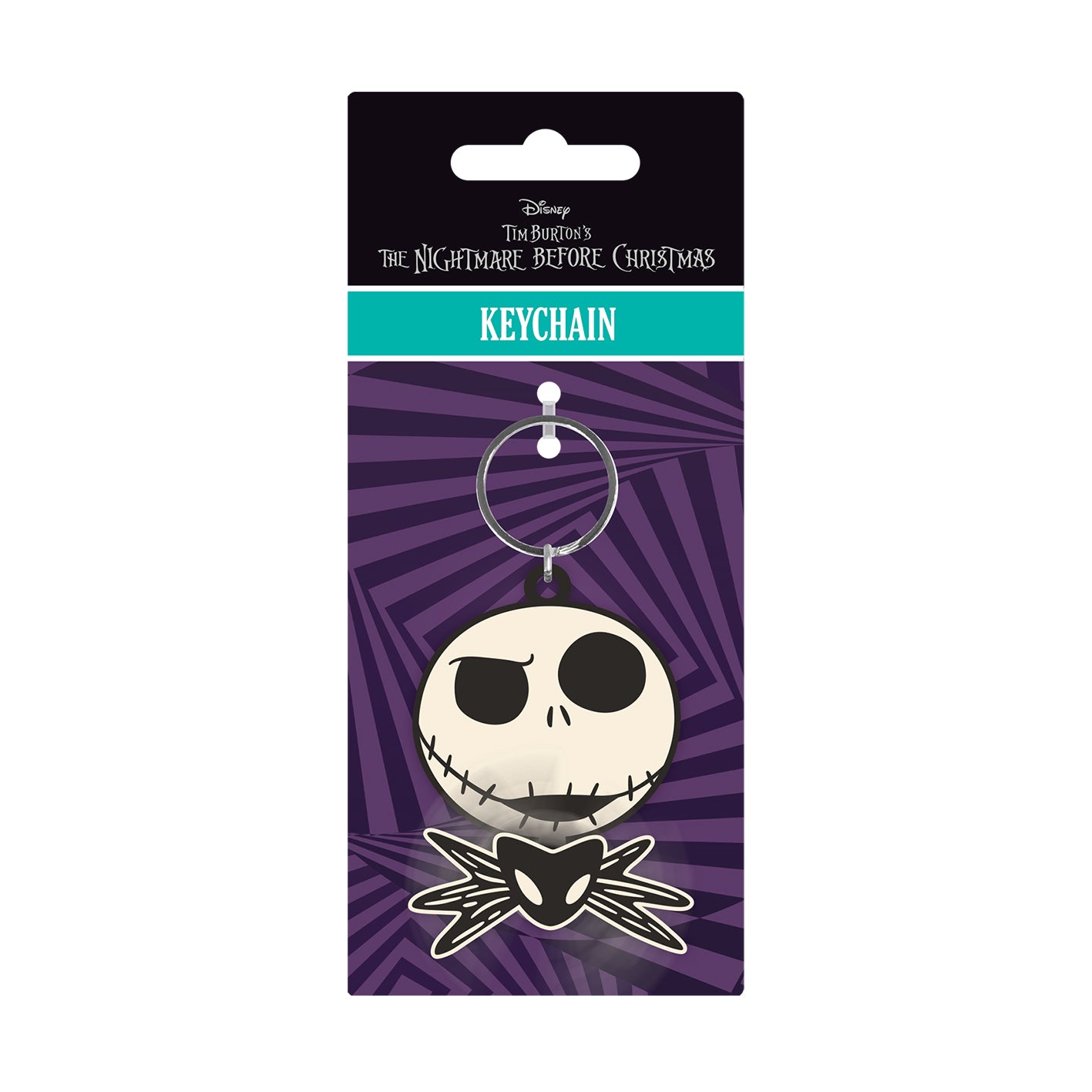 DISNEY NBX – Porte-clés L’Étrange Noël de Mr Jack Spinner 3D – Officiel