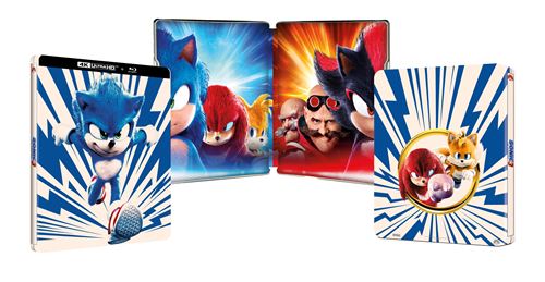 042025 Sonic 3 Édition Limitée Steelbook Blu-ray 4K Ultra HD