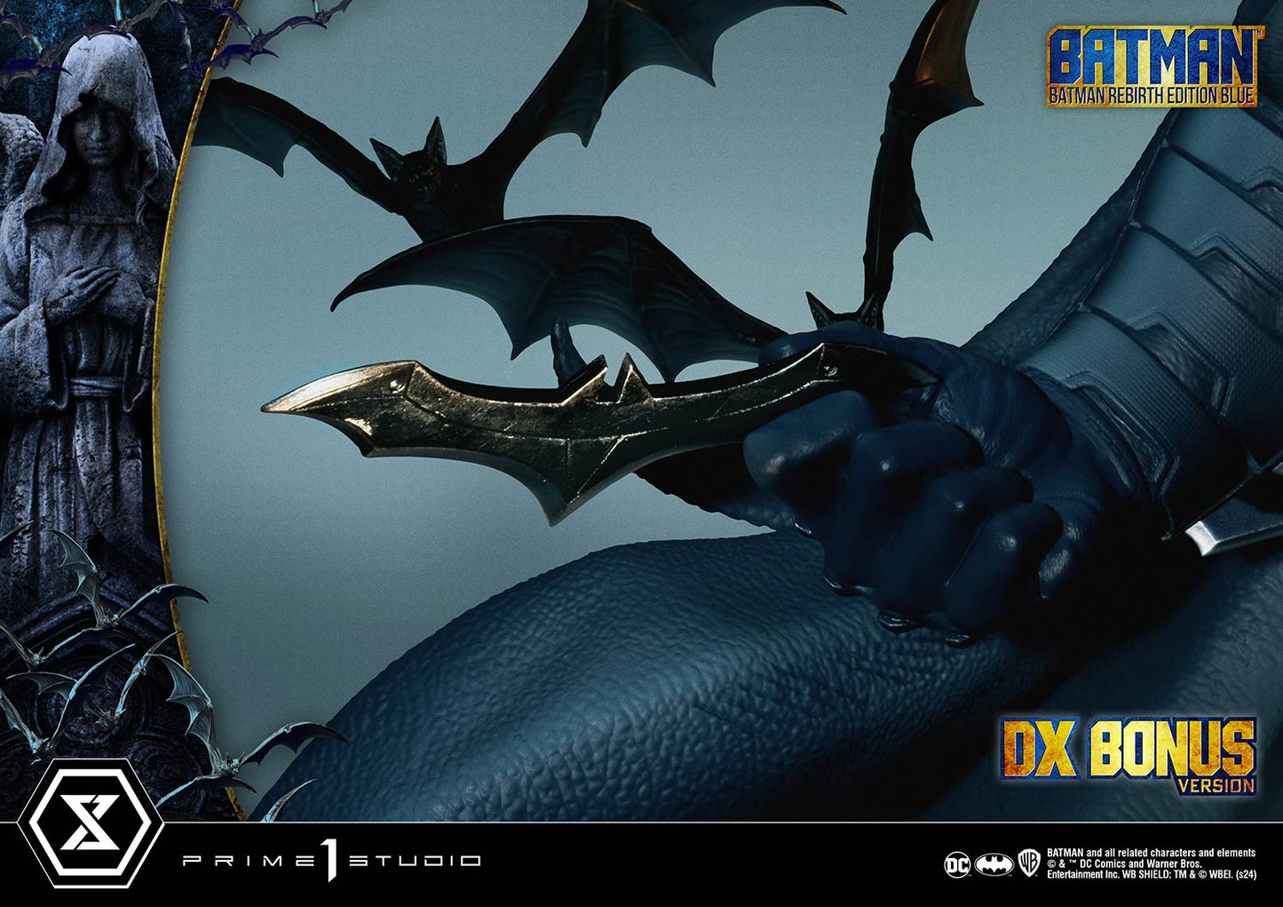 032026 - DC Comics - Batman Rebirth (Edition Blue Deluxe Version) - Statuette Prime 1 Studio