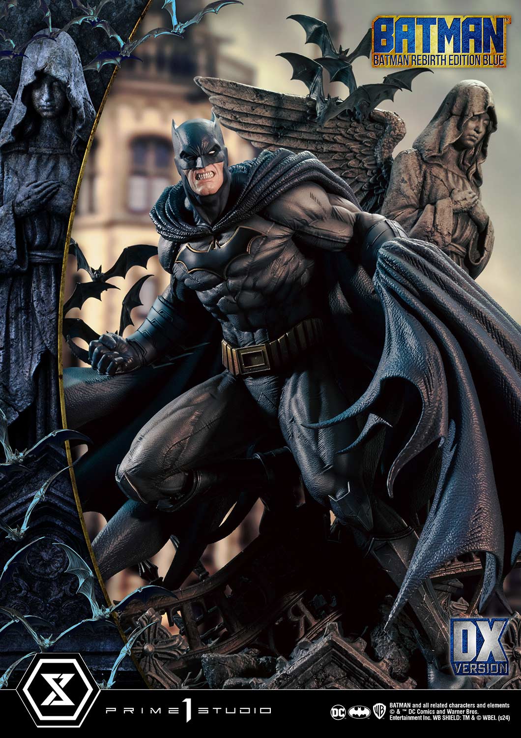 032026 - DC Comics - Batman Rebirth (Edition Blue Deluxe Version) - Statuette Prime 1 Studio