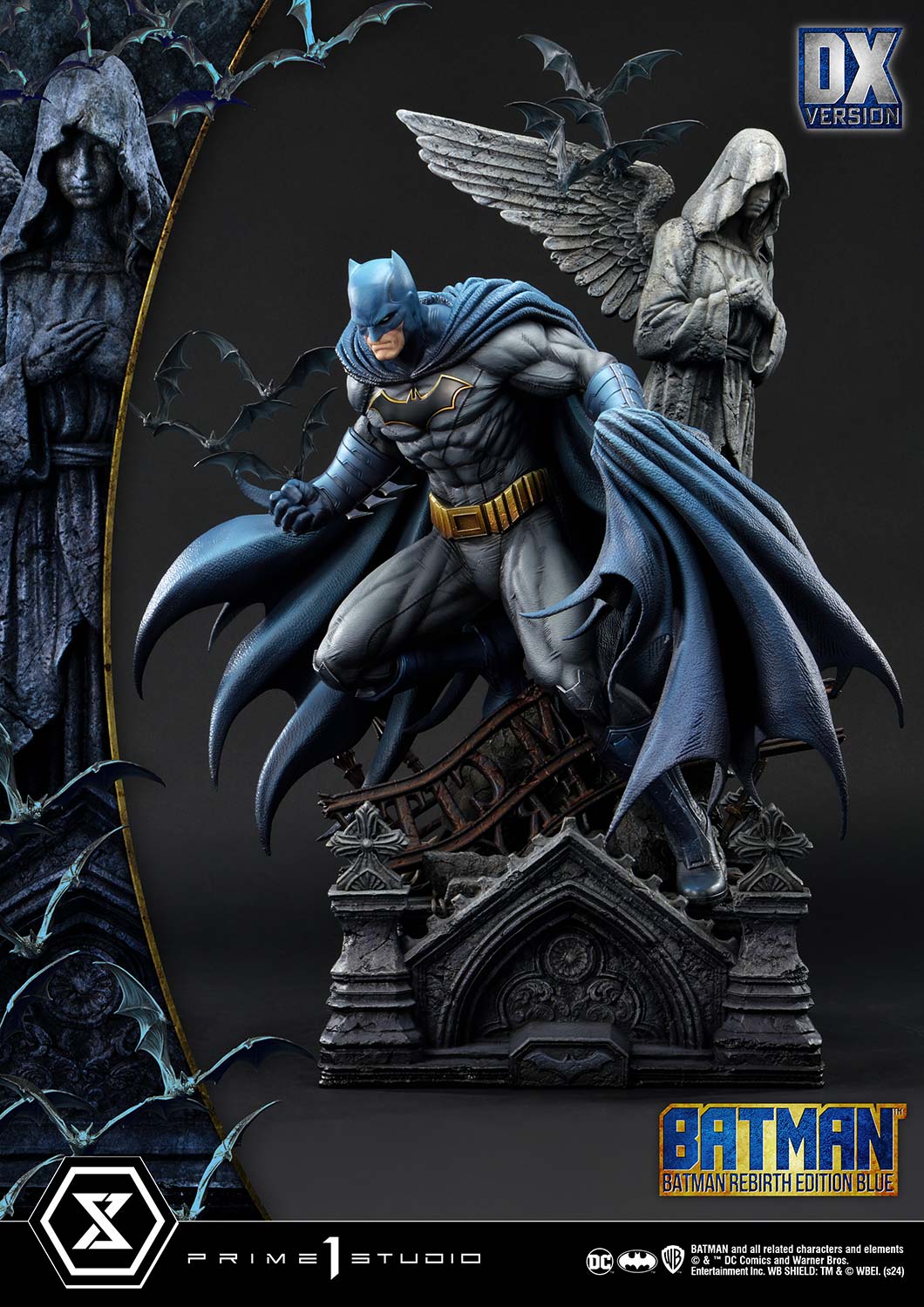 032026 - DC Comics - Batman Rebirth (Edition Blue Deluxe Version) - Statuette Prime 1 Studio