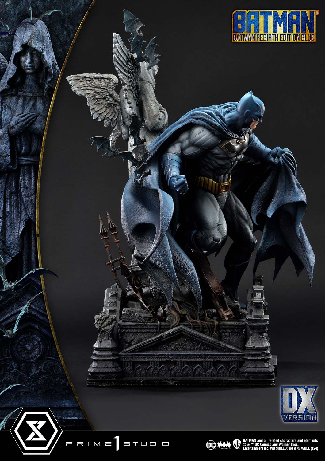 032026 - DC Comics - Batman Rebirth (Edition Blue Deluxe Version) - Statuette Prime 1 Studio