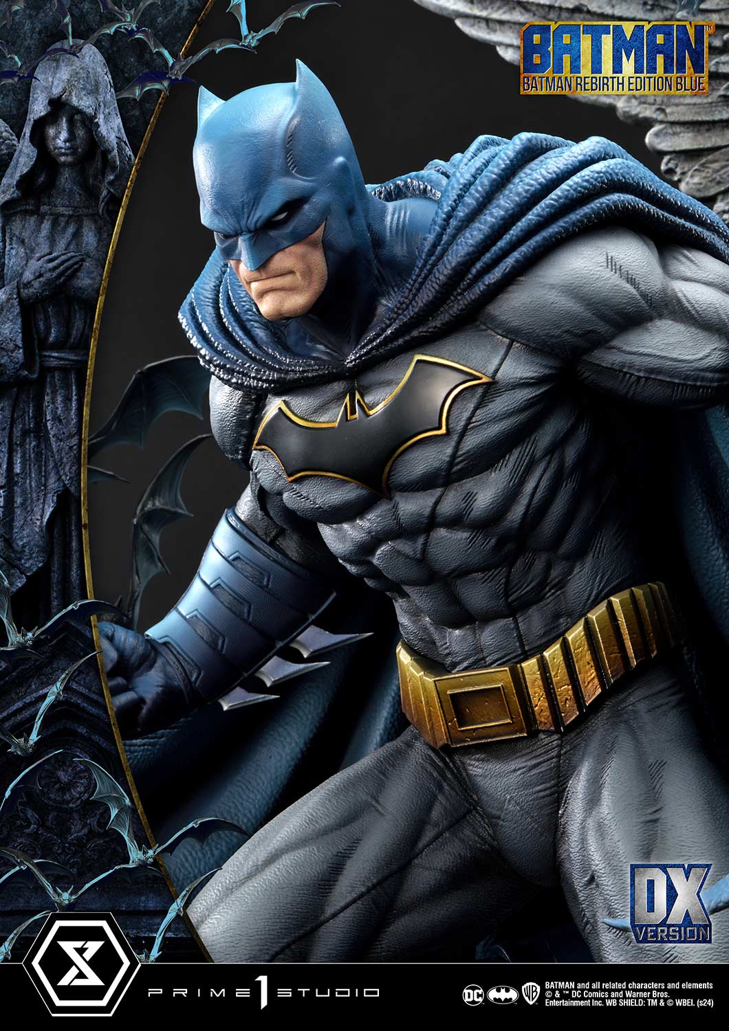 032026 - DC Comics - Batman Rebirth (Edition Blue Deluxe Version) - Statuette Prime 1 Studio