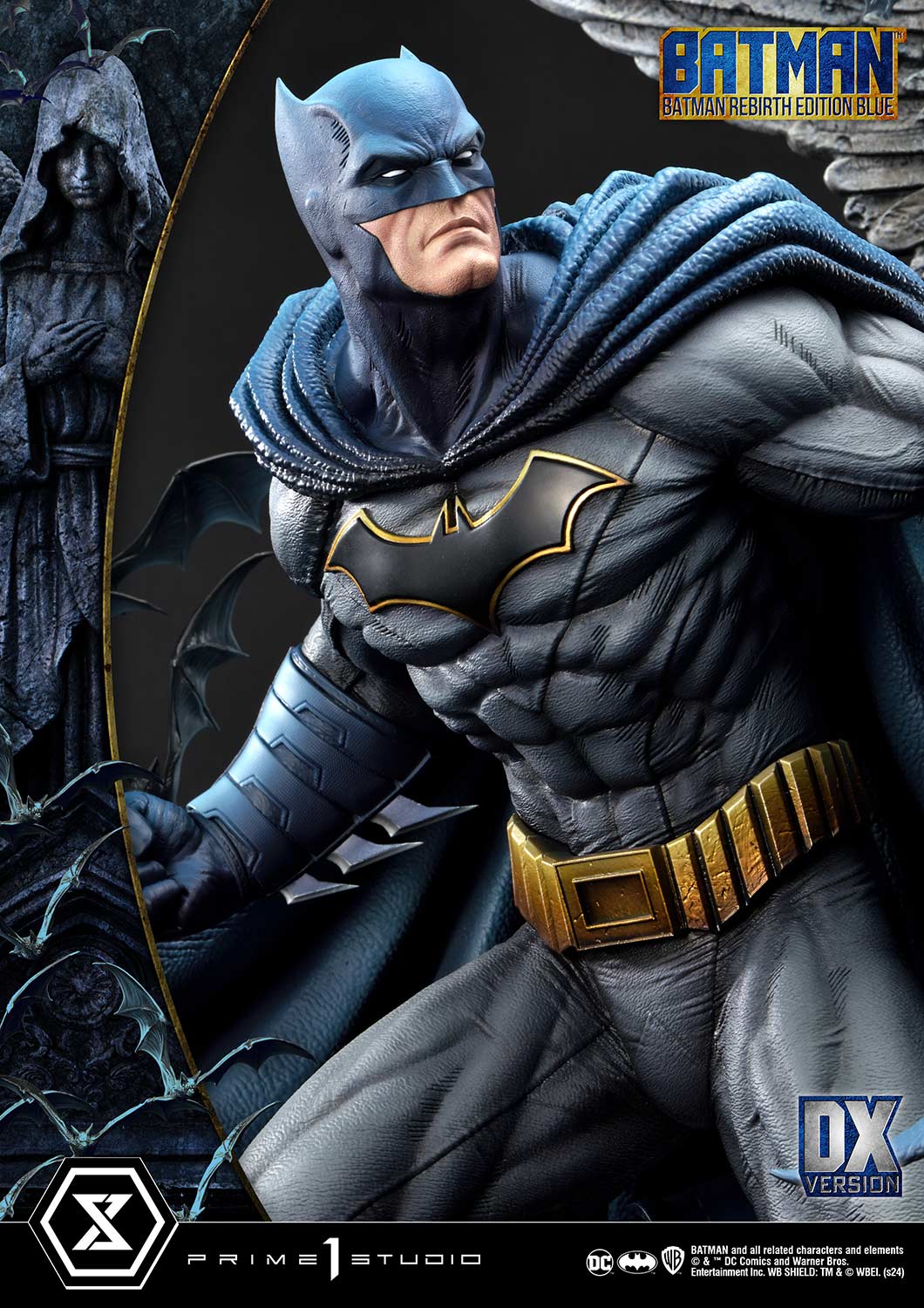 032026 - DC Comics - Batman Rebirth (Edition Blue Deluxe Version) - Statuette Prime 1 Studio