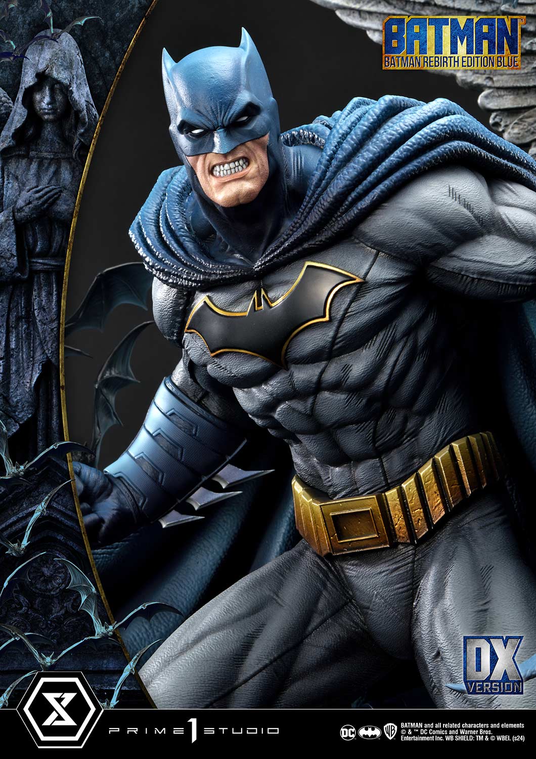 032026 - DC Comics - Batman Rebirth (Edition Blue Deluxe Version) - Statuette Prime 1 Studio