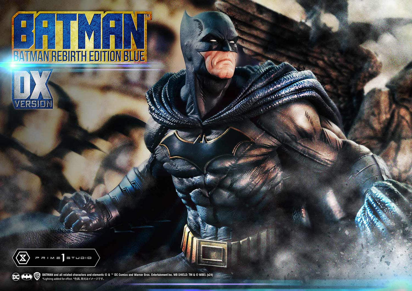 032026 - DC Comics - Batman Rebirth (Edition Blue Deluxe Version) - Statuette Prime 1 Studio