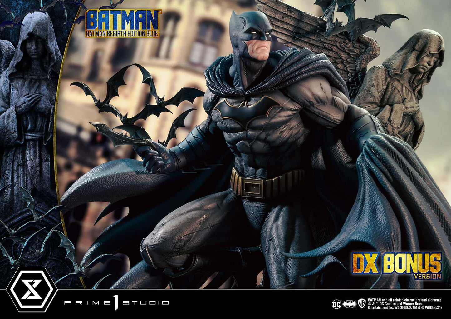 032026 - DC Comics - Batman Rebirth (Edition Blue Deluxe Version) - Statuette Prime 1 Studio