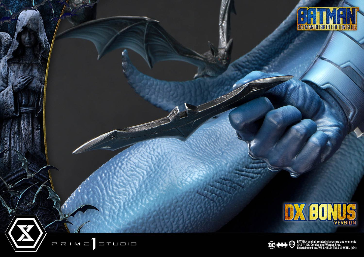 032026 - DC Comics - Batman Rebirth (Edition Blue Deluxe Version) - Statuette Prime 1 Studio
