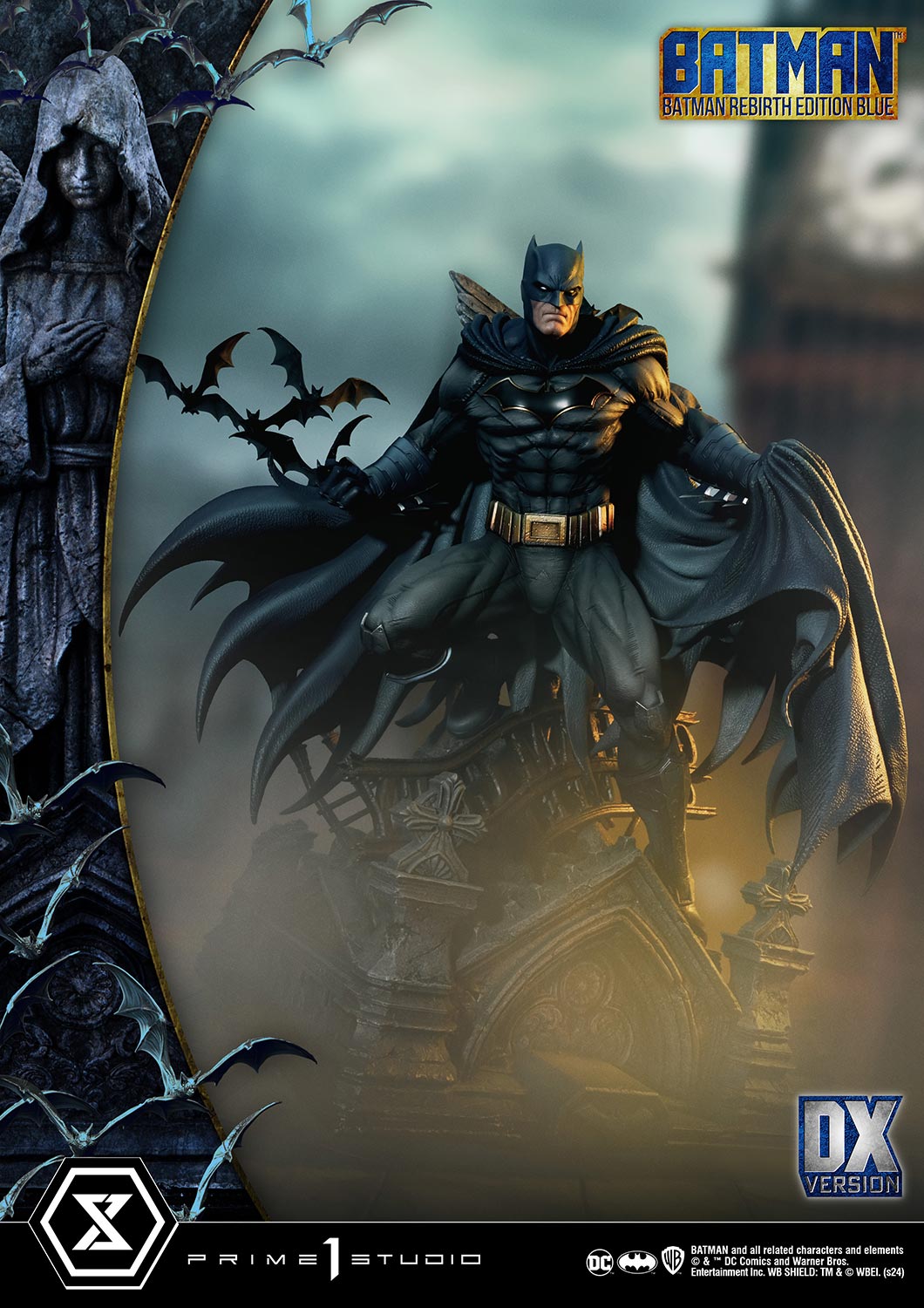 032026 - DC Comics - Batman Rebirth (Edition Blue Deluxe Version) - Statuette Prime 1 Studio