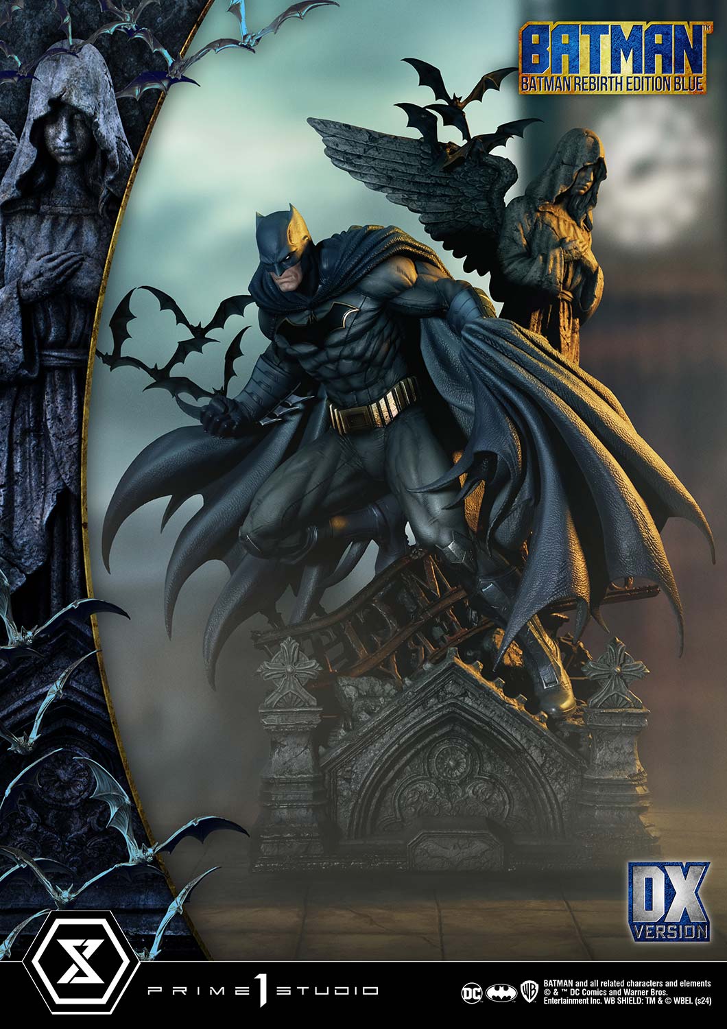 032026 - DC Comics - Batman Rebirth (Edition Blue Deluxe Version) - Statuette Prime 1 Studio