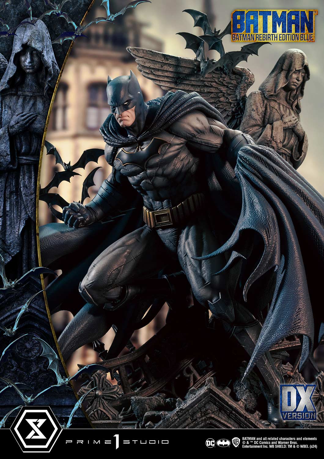 032026 - DC Comics - Batman Rebirth (Edition Blue Deluxe Version) - Statuette Prime 1 Studio