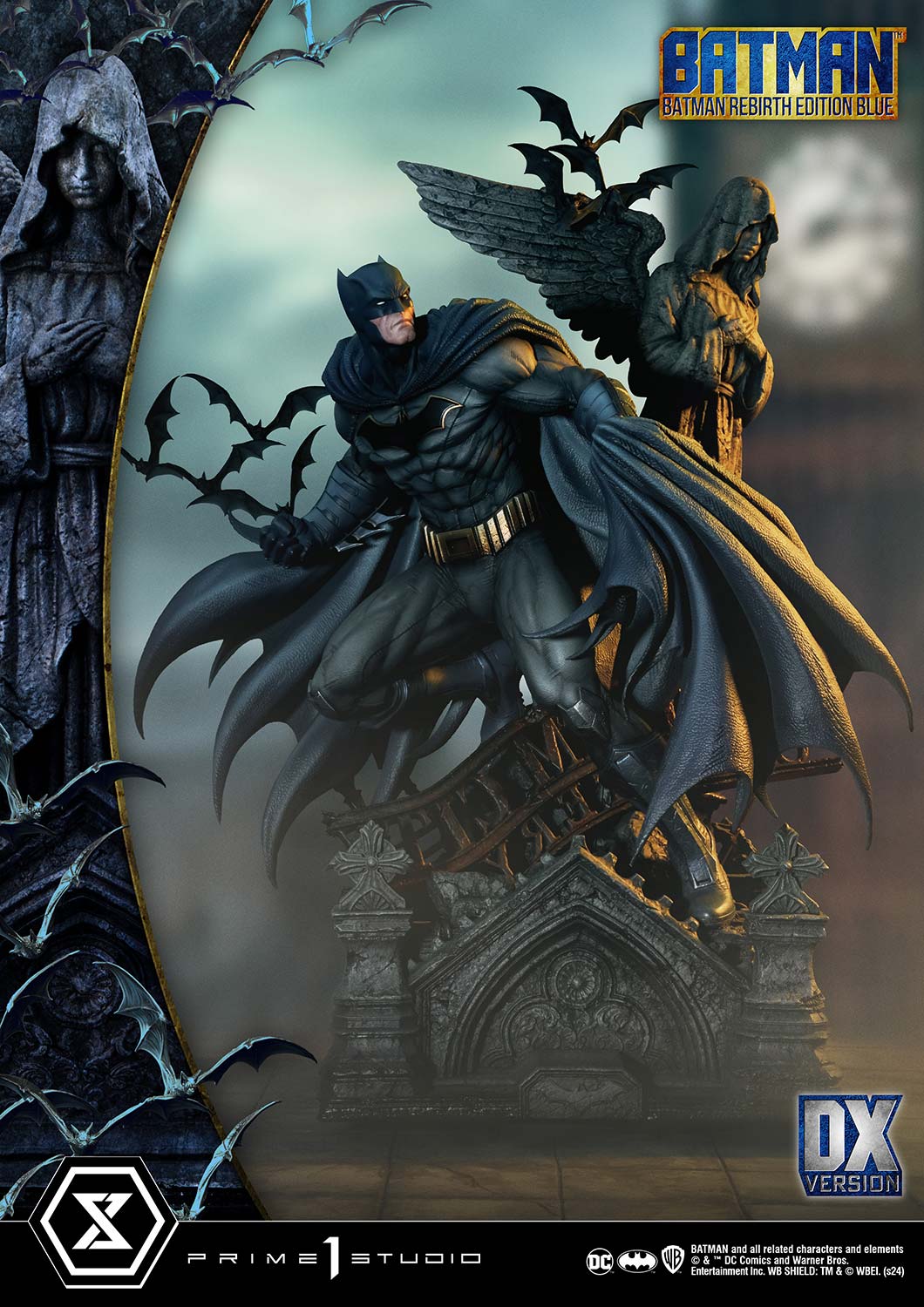 032026 - DC Comics - Batman Rebirth (Edition Blue Deluxe Version) - Statuette Prime 1 Studio