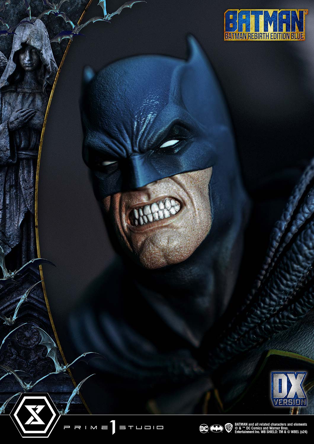 032026 - DC Comics - Batman Rebirth (Edition Blue Deluxe Version) - Statuette Prime 1 Studio