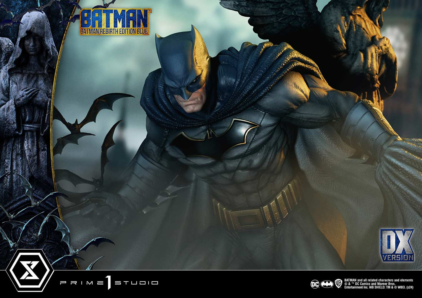 032026 - DC Comics - Batman Rebirth (Edition Blue Deluxe Version) - Statuette Prime 1 Studio
