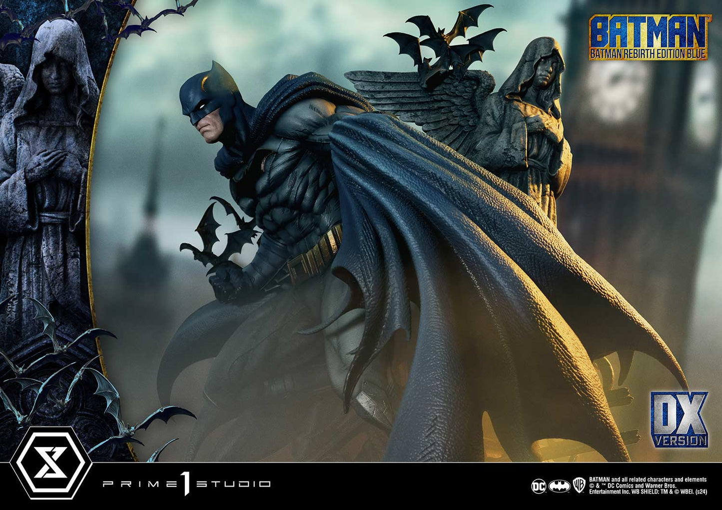 032026 - DC Comics - Batman Rebirth (Edition Blue Deluxe Version) - Statuette Prime 1 Studio