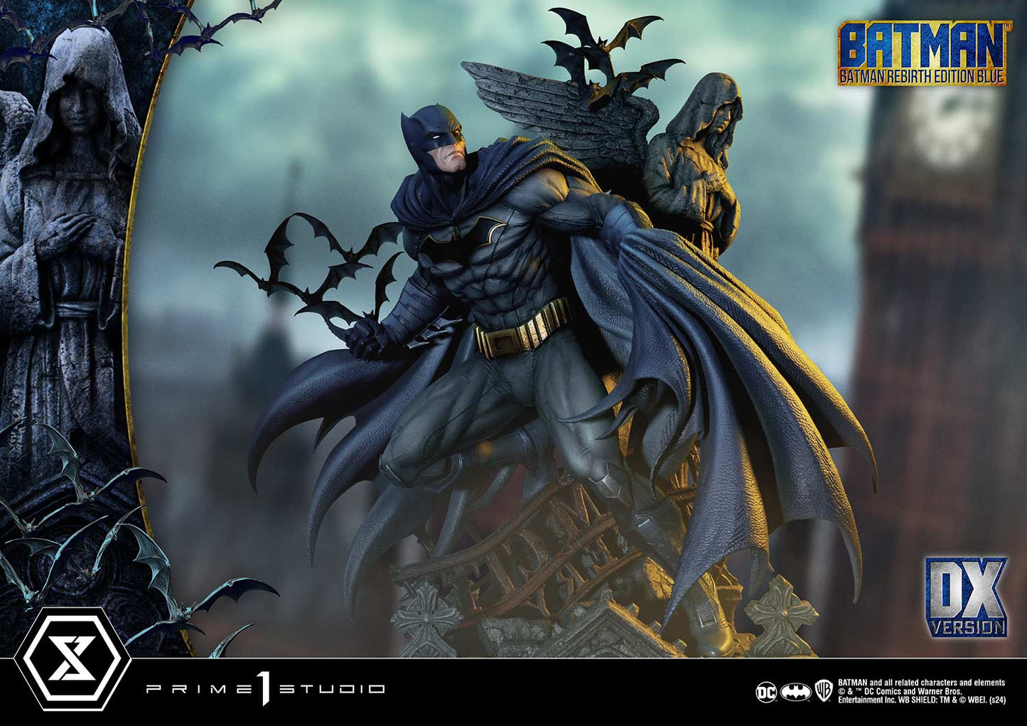 032026 - DC Comics - Batman Rebirth (Edition Blue Deluxe Version) - Statuette Prime 1 Studio