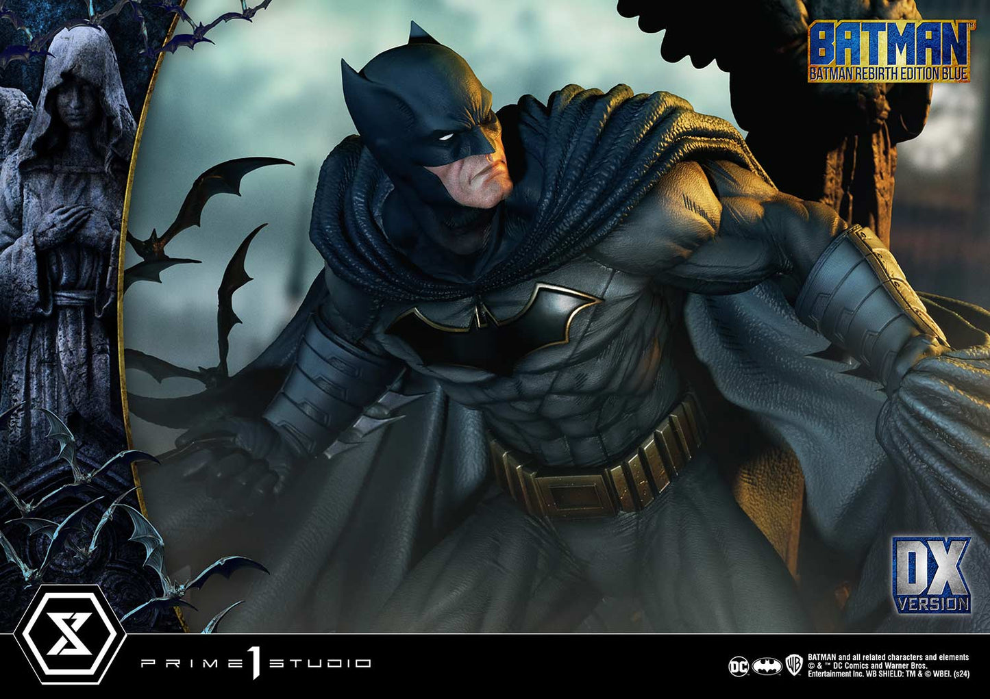 032026 - DC Comics - Batman Rebirth (Edition Blue Deluxe Version) - Statuette Prime 1 Studio