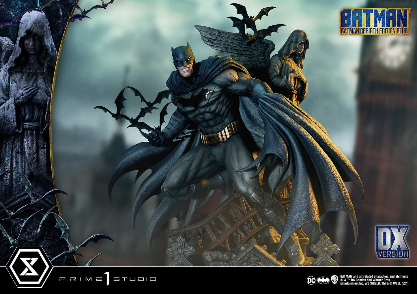 032026 - DC Comics - Batman Rebirth (Edition Blue Deluxe Version) - Statuette Prime 1 Studio