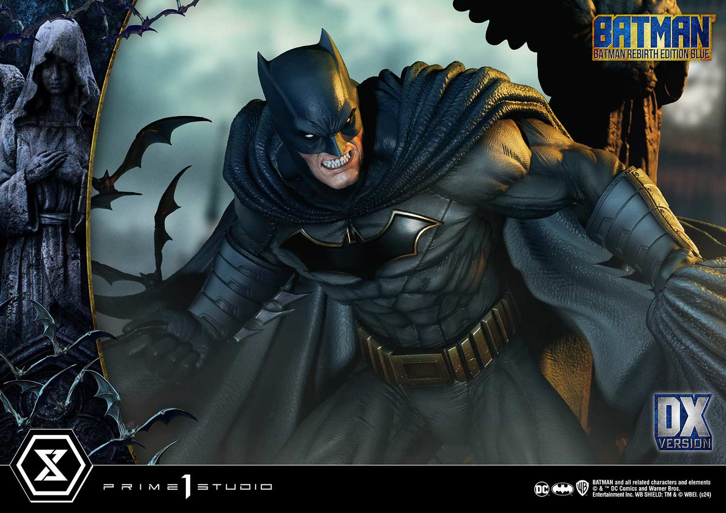 032026 - DC Comics - Batman Rebirth (Edition Blue Deluxe Version) - Statuette Prime 1 Studio