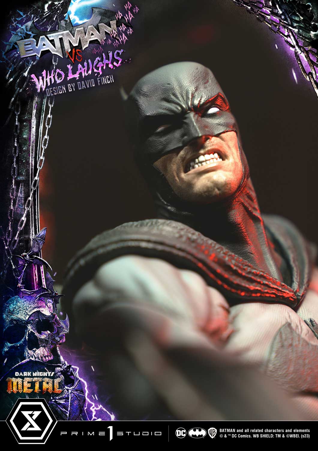 112025 - Batman - Batman VS Batman Qui Rit - Statuette Prime 1 Studio